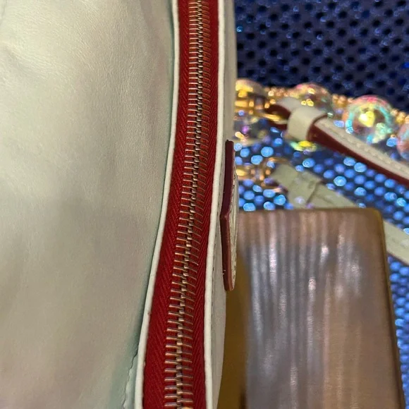 Dooney & Bourke Light Blue Crossbody Bag Approx. 8.5 . 7.5 - Picture 9 of 15